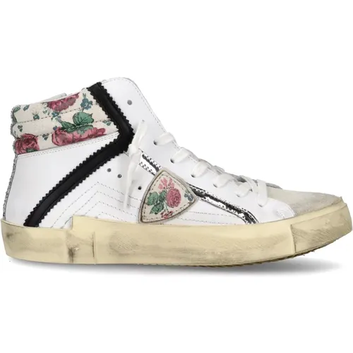 Craftsmanship-inspired Prsx Womens High-Top Sneakers , female, Sizes: 4 UK - Philippe Model - Modalova