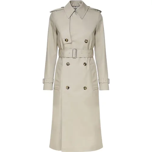 Trench Coat with Double Button Closure , female, Sizes: 3XS, 2XS - Burberry - Modalova