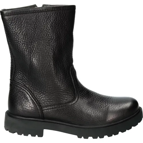 Lotta Damen Reißverschluss Stiefel Lammfell - Blackstone - Modalova