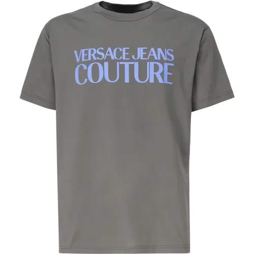 T-shirts and Polos , male, Sizes: S, M, L, 2XL - Versace Jeans Couture - Modalova