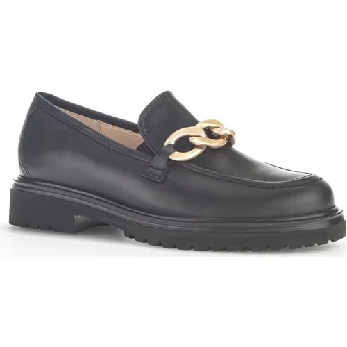 Leather Loafers for Women , female, Sizes: 5 UK, 3 UK - Gabor - Modalova