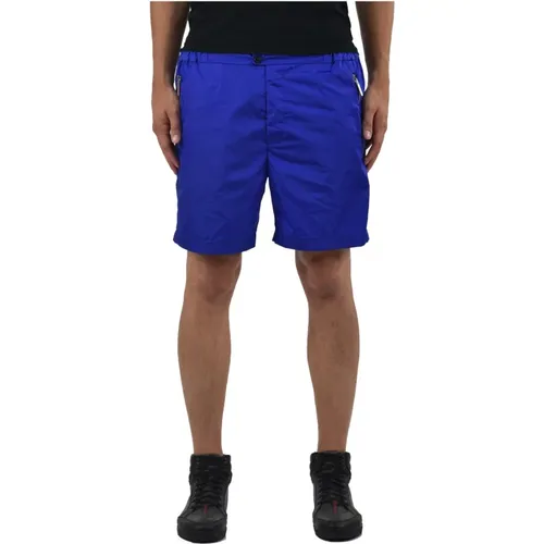 Nylon Button Shorts , male, Sizes: XL - Dsquared2 - Modalova