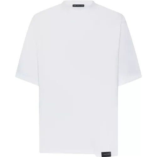 Cotton T-shirt with Logo , male, Sizes: 3XL, L, XL, 2XL - Low Brand - Modalova
