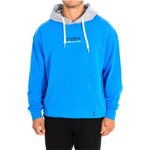 Kapuzenpullover in Weiß-Grau , Herren, Größe: 2XL - LA MARTINA - Modalova