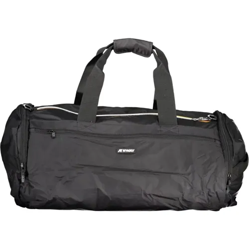 Travel Bag with Shoulder Strap and Handles , male, Sizes: ONE SIZE - K-way - Modalova