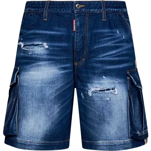 Men's Clothing Shorts Ss24 , male, Sizes: XL, L - Dsquared2 - Modalova