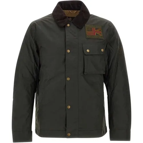 Jackets by International , male, Sizes: S - Barbour - Modalova