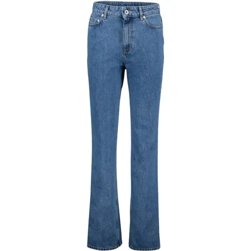 Gerade geschnittene Jeans , Damen, Größe: W27 - Burberry - Modalova