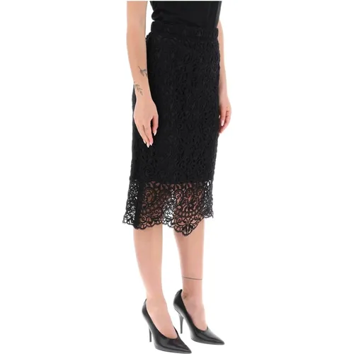 Elegant Lace Pencil Skirt Burberry - Burberry - Modalova