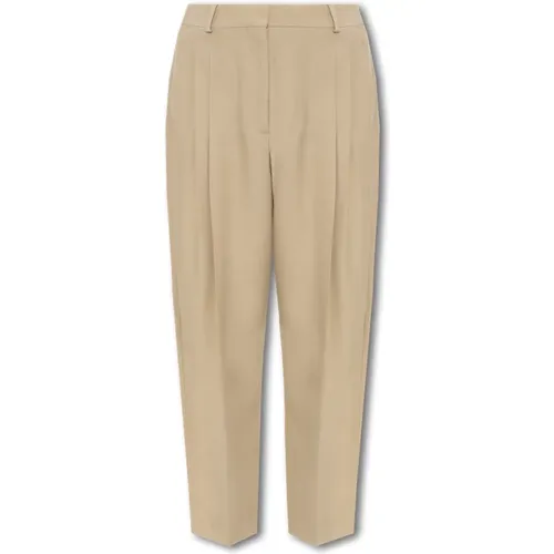 Hose mit Falten , Damen, Größe: 2XS - Stella Mccartney - Modalova