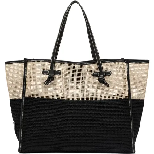 Mesh Shopping Bag Marcella , female, Sizes: ONE SIZE - Gianni Chiarini - Modalova