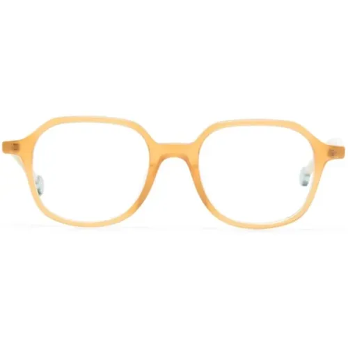 Braun/Havanna Optische Brille Stilvolles Design , unisex, Größe: 45 MM - Kaleos - Modalova