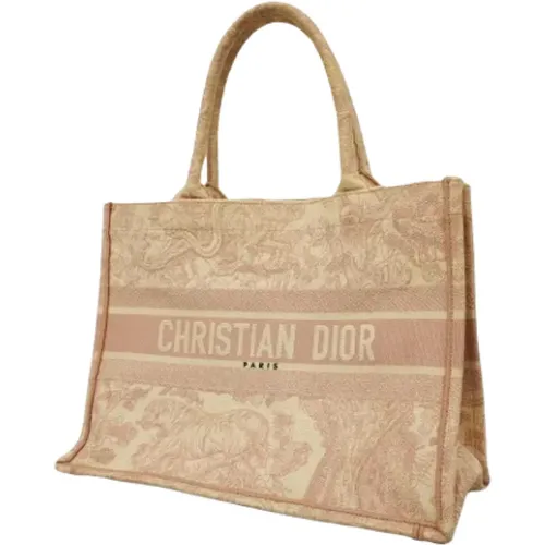 Pre-owned Canvas dior-bags , female, Sizes: ONE SIZE - Dior Vintage - Modalova