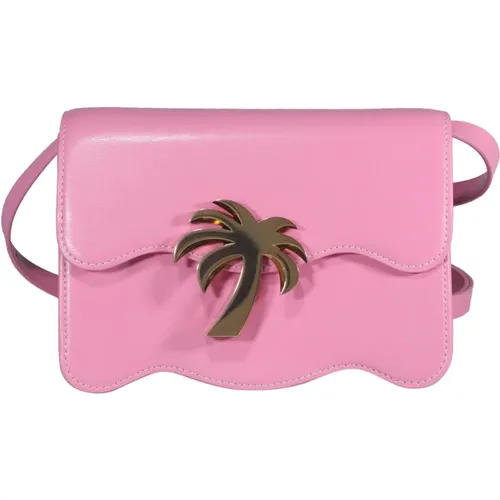 Luxury Interlock Handbag , female, Sizes: ONE SIZE - Palm Angels - Modalova
