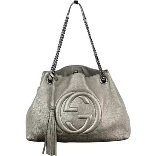 Pre-owned Leather handbags , female, Sizes: ONE SIZE - Gucci Vintage - Modalova