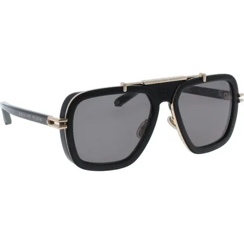 Men's Icon Sunglasses , male, Sizes: 57 MM - Philipp Plein - Modalova