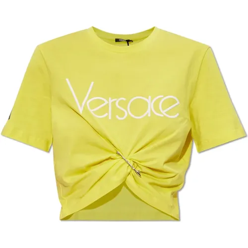 Top mit Logo Versace - Versace - Modalova