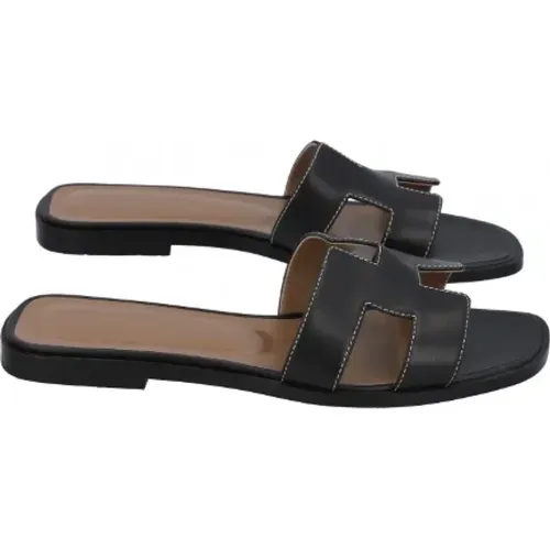 Pre-owned Leder sandals - Hermès Vintage - Modalova