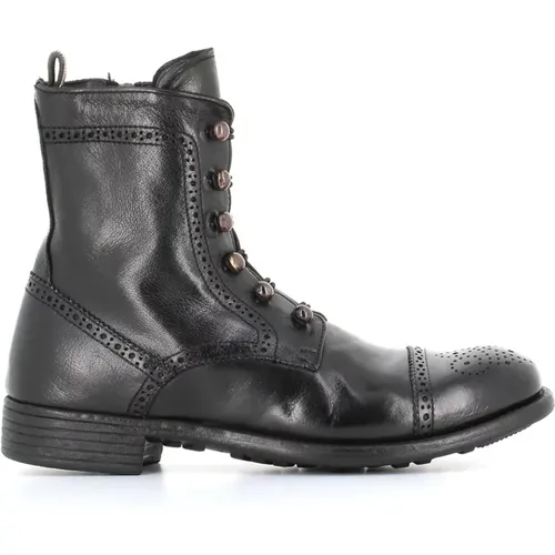 Leather Chelsea Boots , female, Sizes: 5 1/2 UK, 3 UK, 7 UK, 5 UK, 4 1/2 UK, 6 UK - Officine Creative - Modalova