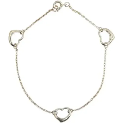Pre-owned Silver bracelets , female, Sizes: ONE SIZE - Tiffany & Co. Pre-owned - Modalova
