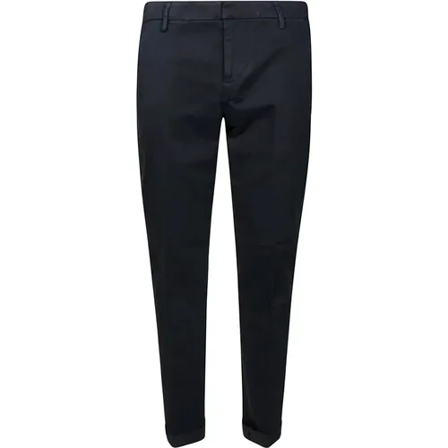 Gaubert gabardine pants , male, Sizes: W33, W31, W30, W36 - Dondup - Modalova