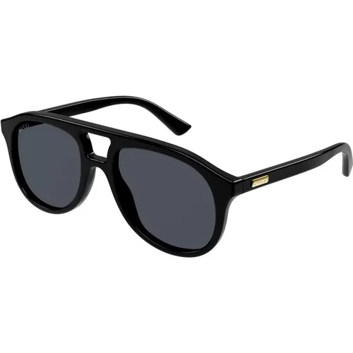 Grey Sunglasses Gg1320S , male, Sizes: 54 MM - Gucci - Modalova