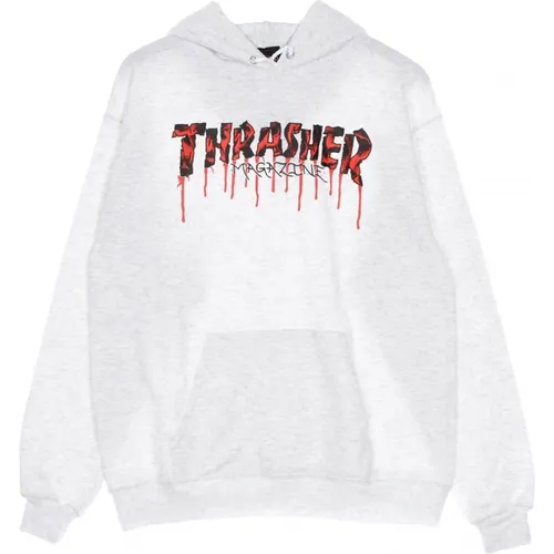 Blood Drip Hoodie - Streetwear Kollektion - Thrasher - Modalova