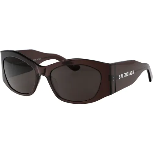 Stylische Sonnenbrille Bb0329S , Damen, Größe: 56 MM - Balenciaga - Modalova