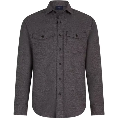 Stilvolles Castinio Overshirt , Herren, Größe: M - Cavallaro - Modalova