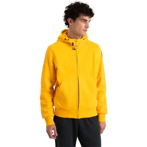 Baumwoll-Polyester Sweatjacke , Herren, Größe: 2XL - Parajumpers - Modalova