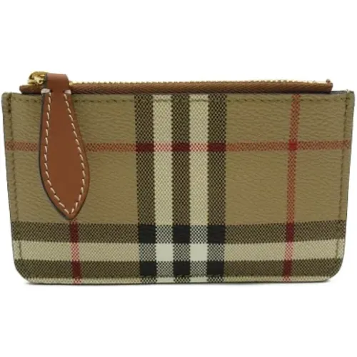 Pre-owned Polyester wallets , female, Sizes: ONE SIZE - Burberry Vintage - Modalova