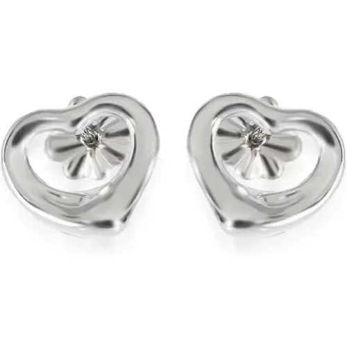 Pre-owned Metal earrings , female, Sizes: ONE SIZE - Tiffany & Co. Pre-owned - Modalova