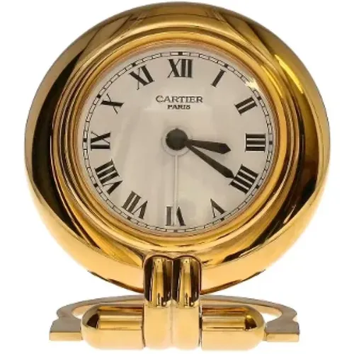 Pre-owned Gold watches , female, Sizes: ONE SIZE - Cartier Vintage - Modalova