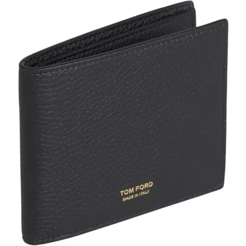 Leather Bifold Wallet , male, Sizes: ONE SIZE - Tom Ford - Modalova