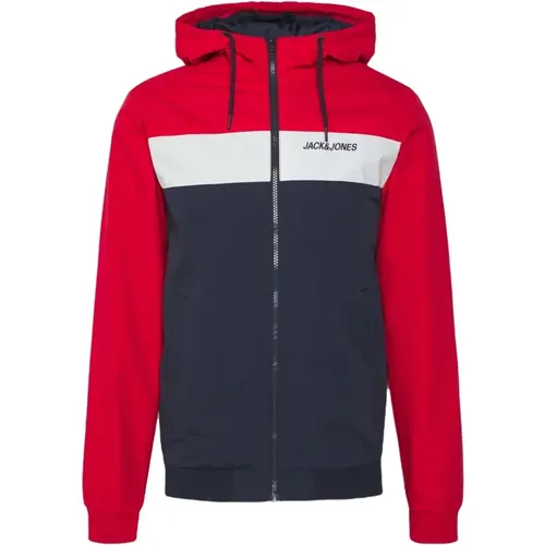 Bomberjacke , Herren, Größe: XL - jack & jones - Modalova