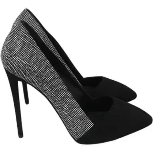 Pre-owned Suede heels , female, Sizes: 4 1/2 UK - Giuseppe Zanotti Pre-owned - Modalova