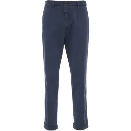 Slim-fit Trousers , male, Sizes: W47 - Briglia - Modalova