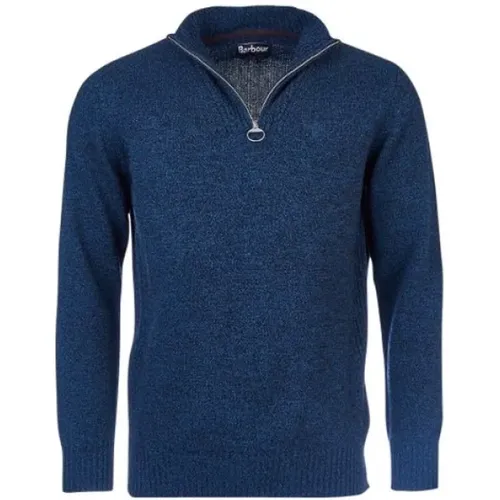 Classic Lambswool Half Zip Sweater , male, Sizes: M, L - Barbour - Modalova