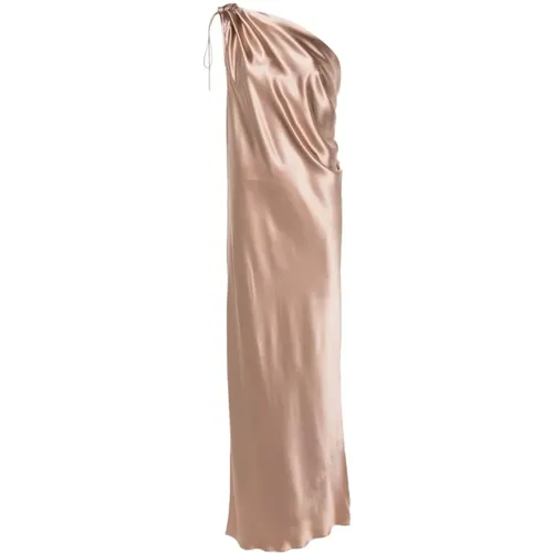 Silk long dress in , female, Sizes: 2XS - Max Mara - Modalova