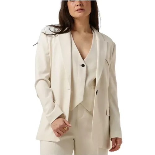 Creme Blazer Cmtailor-Ja Stil , Damen, Größe: XS - Copenhagen Muse - Modalova