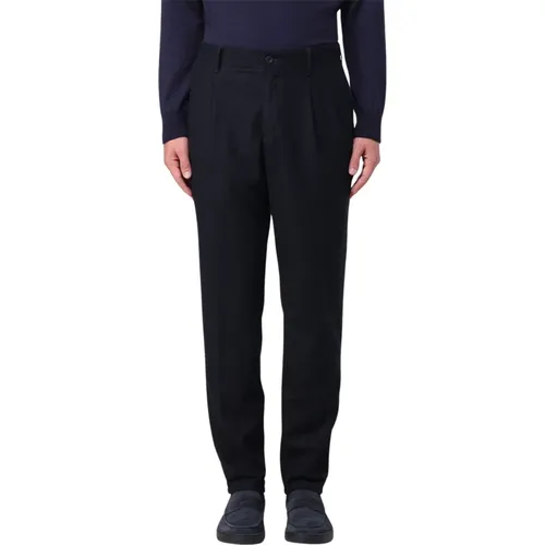 Slacks Pants , male, Sizes: W32, W35 - Incotex - Modalova