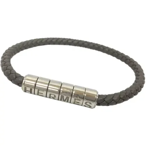 Pre-owned Hermès leather bracelet , female, Sizes: ONE SIZE - Hermès Vintage - Modalova