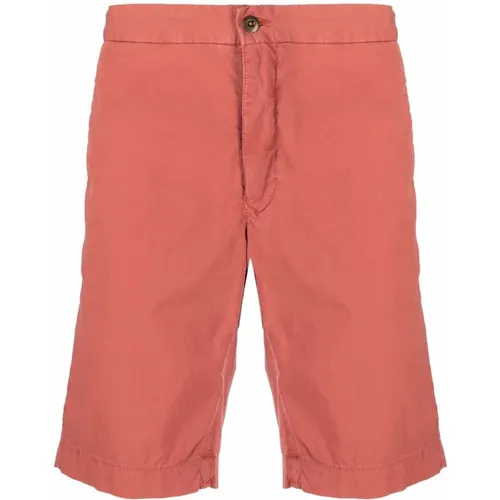 Cotton Shorts with Pockets , male, Sizes: W33 - Incotex - Modalova