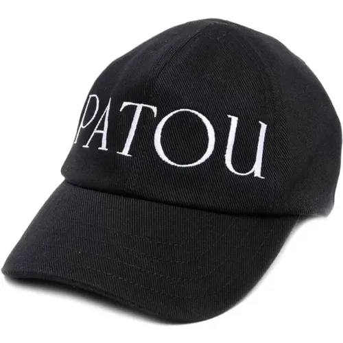 Embroidered Logo Curved Peak Cap , female, Sizes: M, L, S - Patou - Modalova