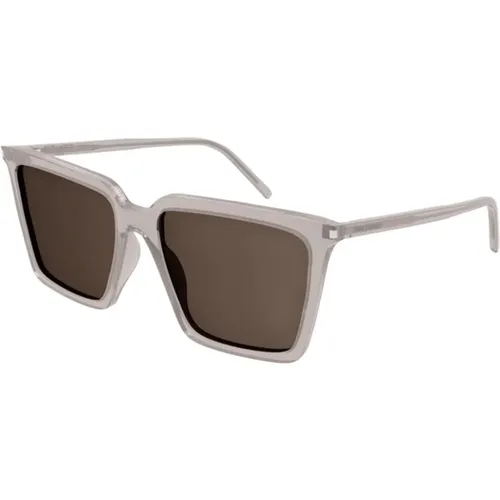 Mode Sonnenbrille SL 474 Schwarz,Stylische Sonnenbrille SL 474 - Saint Laurent - Modalova