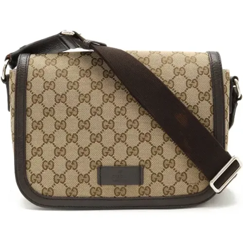 Pre-owned Canvas crossbody-bags , female, Sizes: ONE SIZE - Gucci Vintage - Modalova