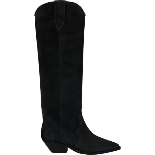 Denvee Washed Iconic Boots , female, Sizes: 5 UK, 4 UK, 3 UK - Isabel marant - Modalova