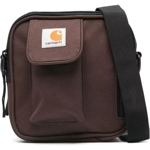 Water-Repellent Essentials Bag with Multiple Pockets , male, Sizes: ONE SIZE - Carhartt WIP - Modalova