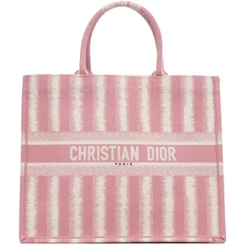 Pre-owned Canvas totes , female, Sizes: ONE SIZE - Dior Vintage - Modalova