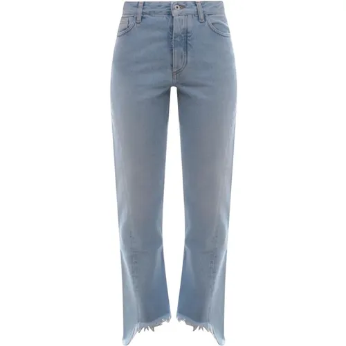Jeans , female, Sizes: W25 - Off White - Modalova